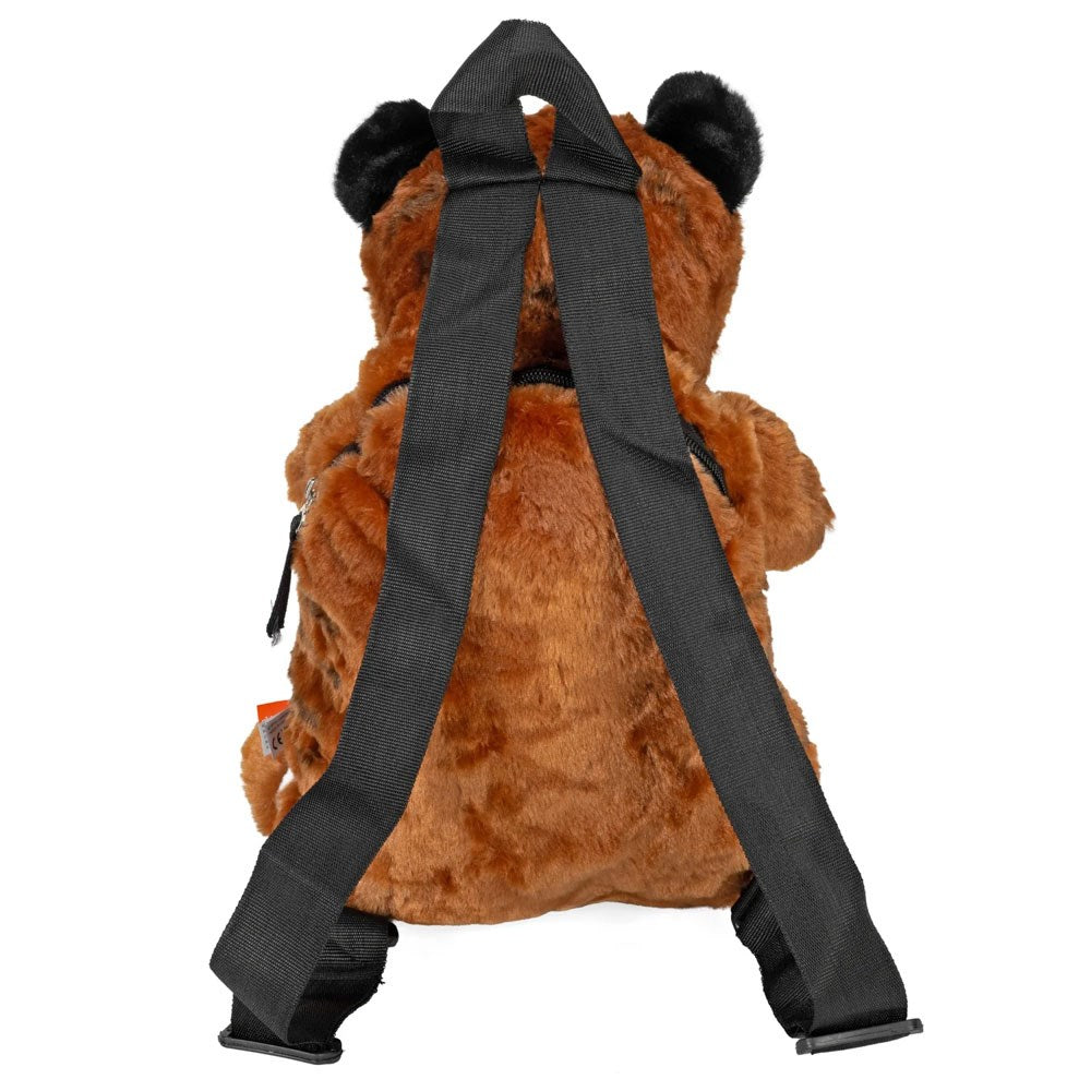 Wild Republic Teddy Backpack for Kids - Tiger