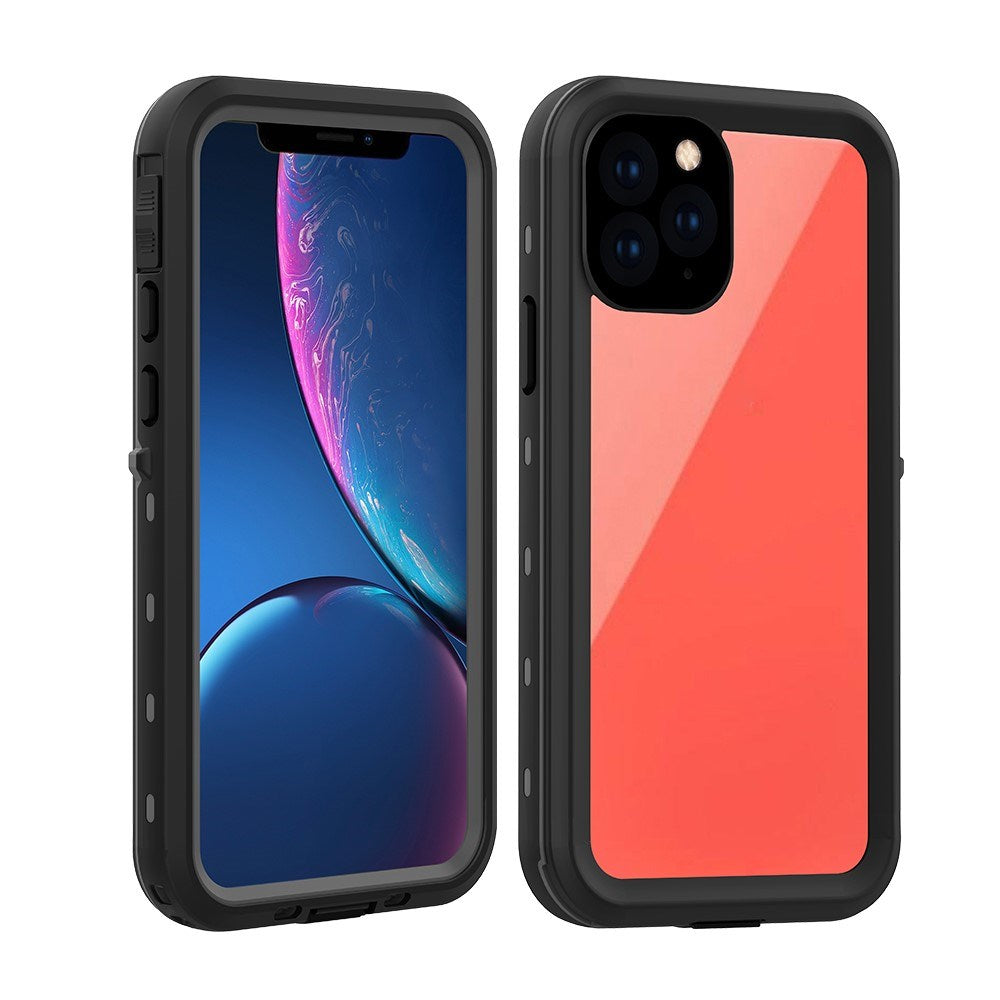 iPhone 11 Pro Redpepper IP68 Waterproof Case - Black / Transparent