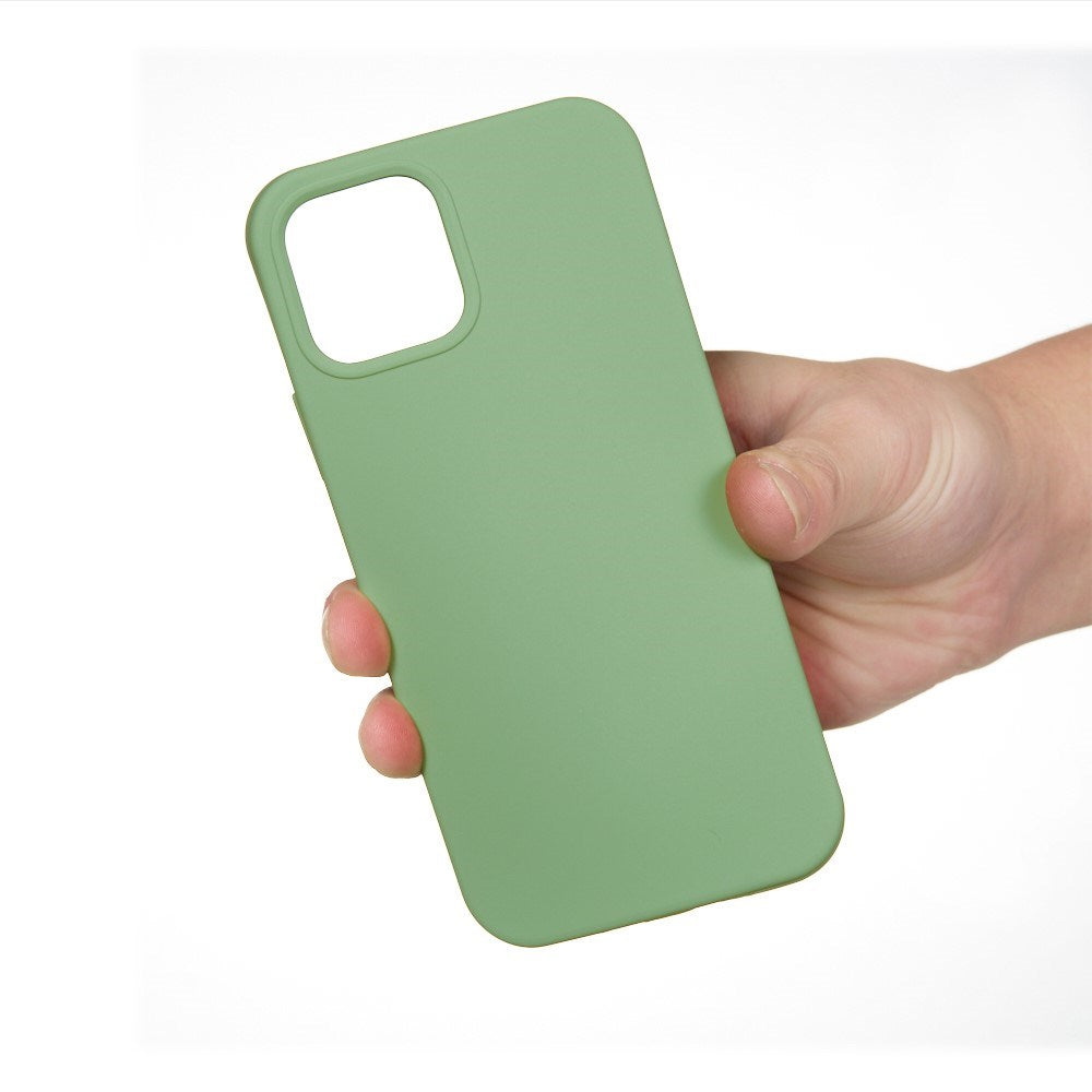 EIDERWOOD iPhone 13 Lined Silicone Case - Light Green