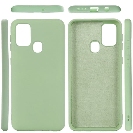 Samsung Galaxy A21s Liquid Silicone Case - Green
