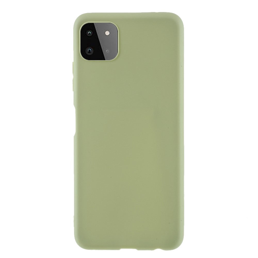 Samsung Galaxy A22 (5G) Flexible Plastic Case - Green