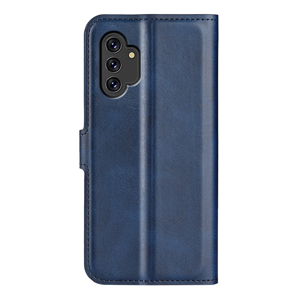 EIDERWOOD Samsung Galaxy A13 (4G) Faux Leather Flip Case - Blue