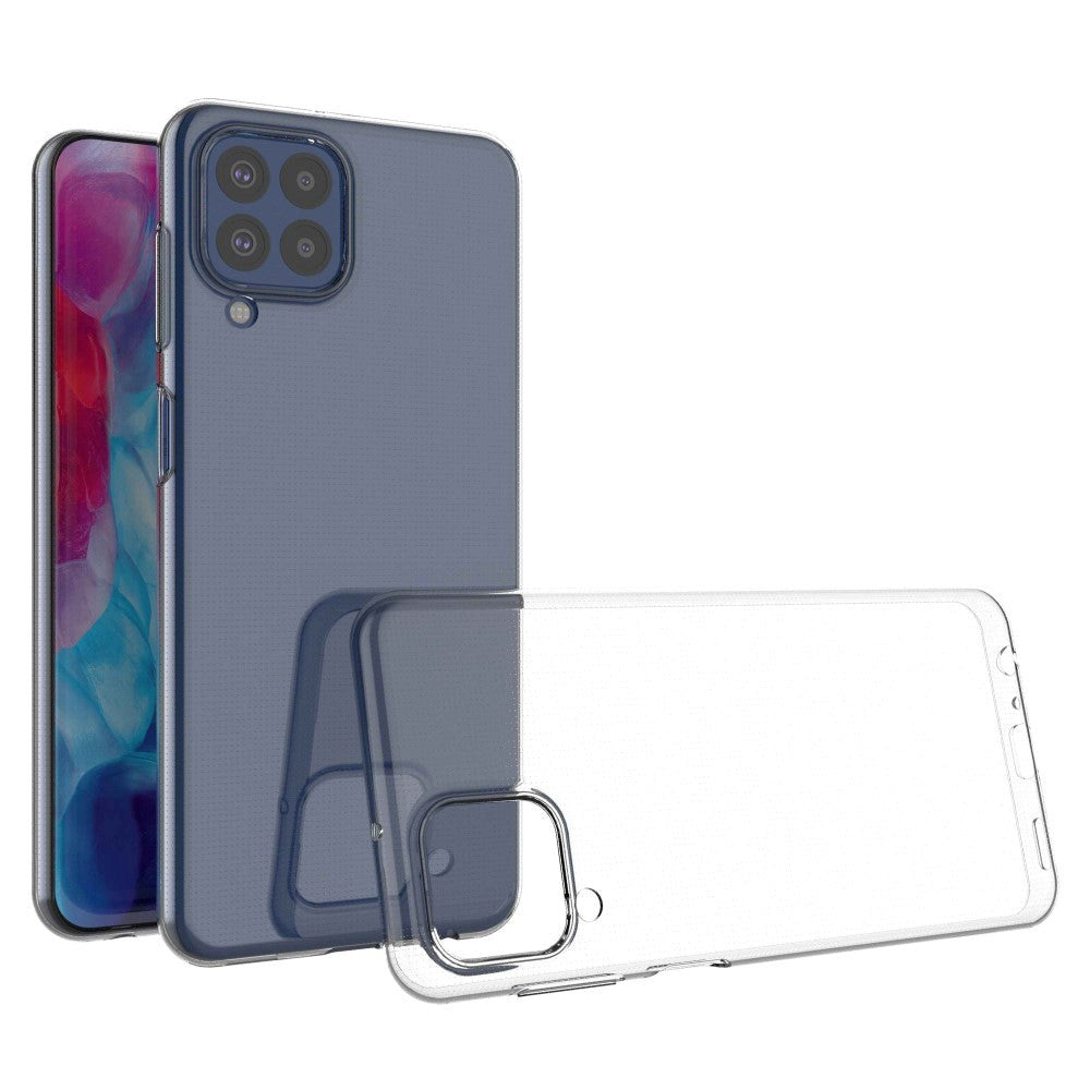 Samsung Galaxy M33 Flexible Plastic Case - Transparent