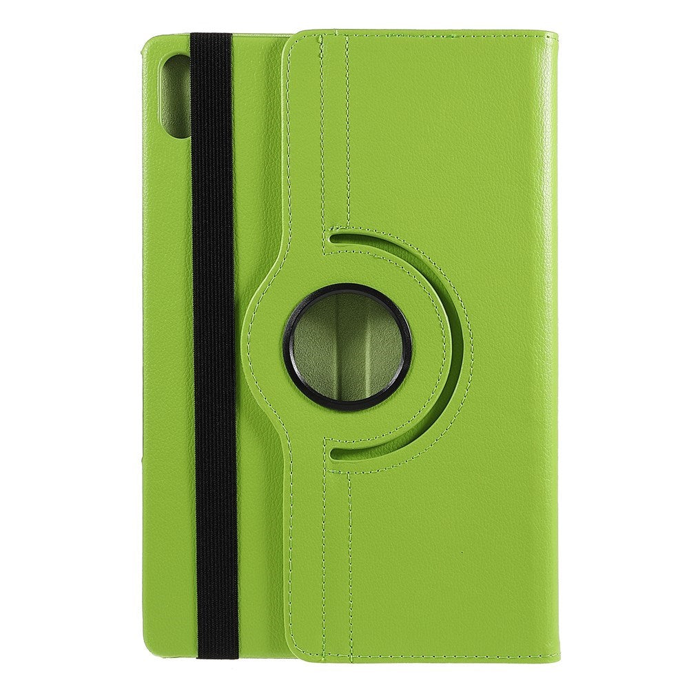 Lenovo Tab P12 Pro Leather Case w. 360 Degree Stand Function - Green