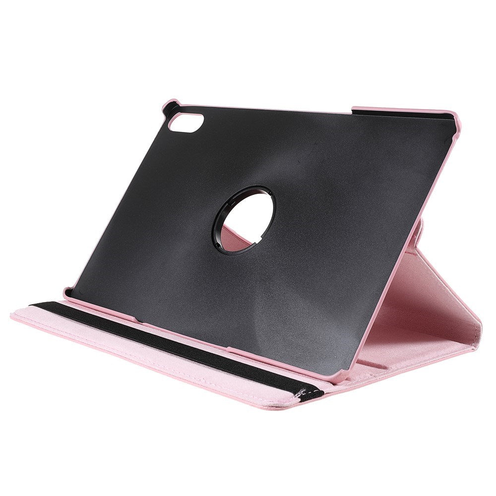 Lenovo Tab P12 Pro Leather Case w. 360 Degree Stand Function - Pink