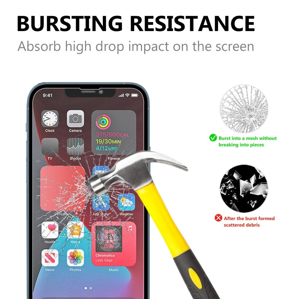 iPhone 14 / 13 / 13 Pro Case Friendly Screen Protector - Tempered Glass - Transparent