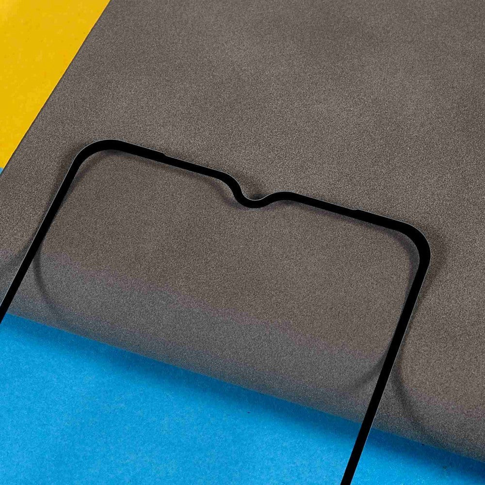 Samsung Galaxy M33 Arc Edge Tempered Glass Screen Protector - Case Friendly - Black Edge