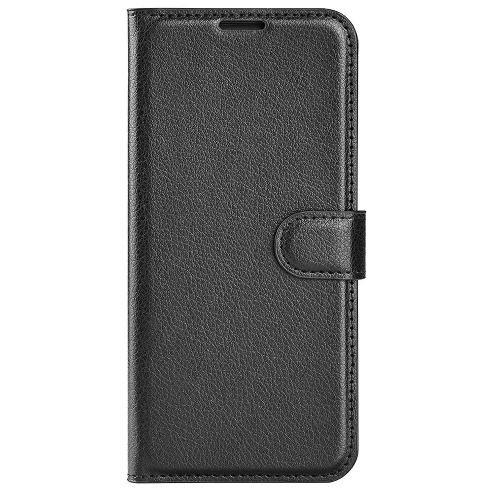 EIDERWOOD OnePlus Nord 2T (5G) Faux Leather Flip Case with Cardholder & Stand Function - Black