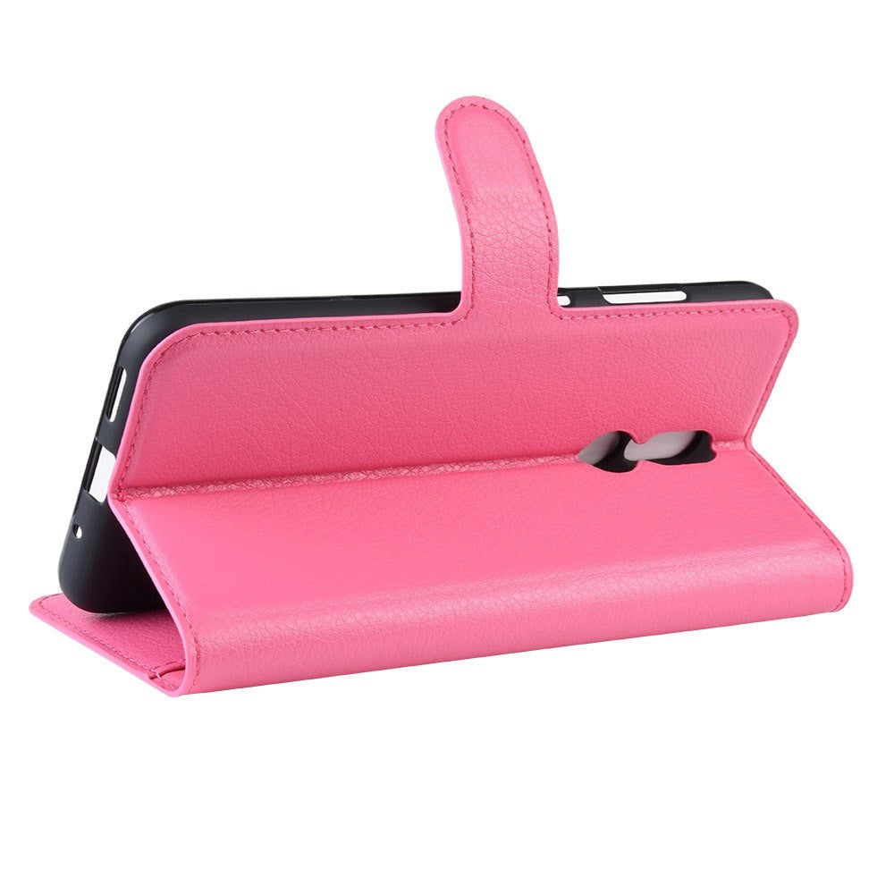 Nokia 3.2 Soft Pouch - Leather Wallet Case - Pink