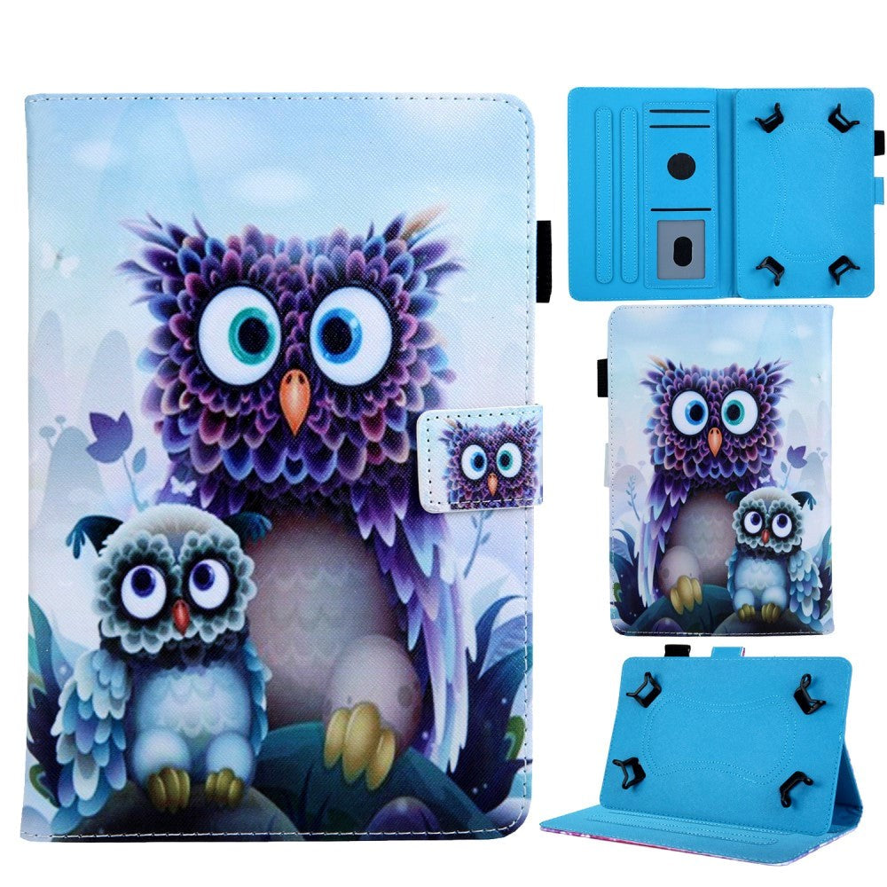 Universal Kids Case for 7-8" Tablets - Cute Owls