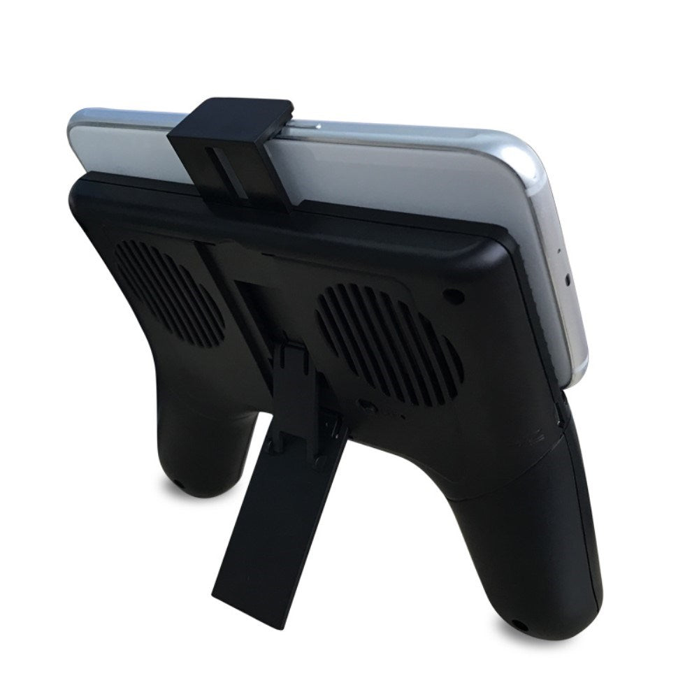 Universal Game Handle with. Built-in Holder - Black