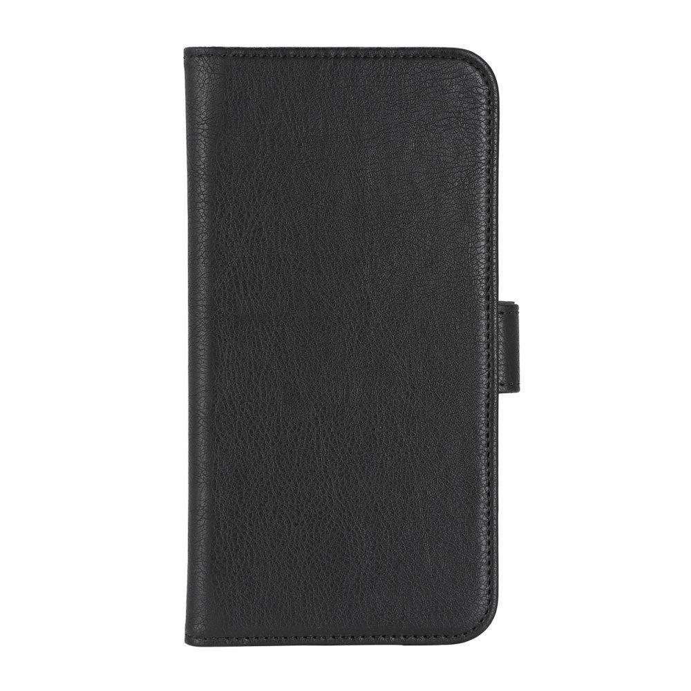 iPhone 14 Pro Max Essentials 2-in-1 Faux Leather Flip Case - Black