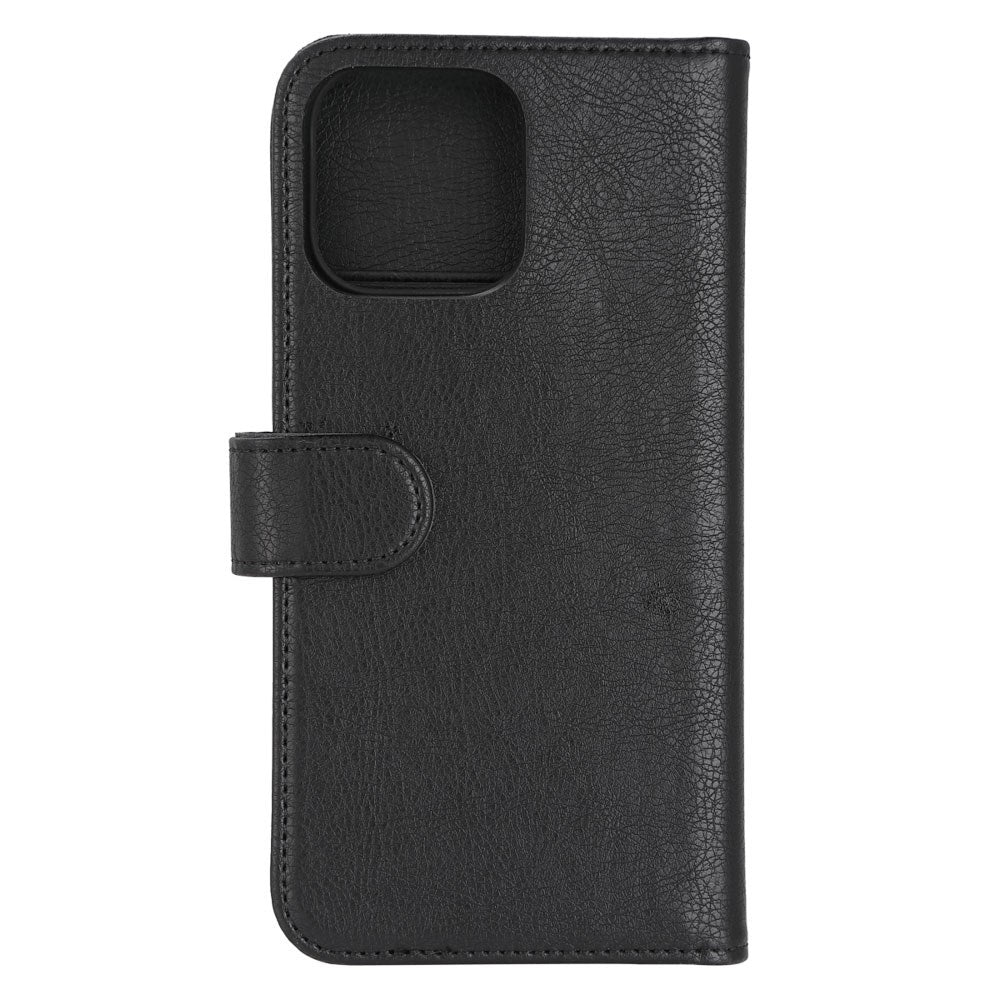 iPhone 14 Pro Max Essentials 2-in-1 Faux Leather Flip Case - Black