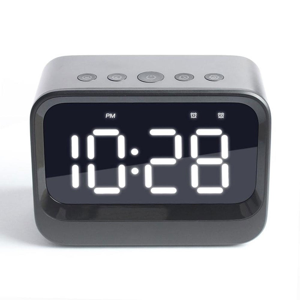 Denver EC-54B Digital Clock with Speaker - Black