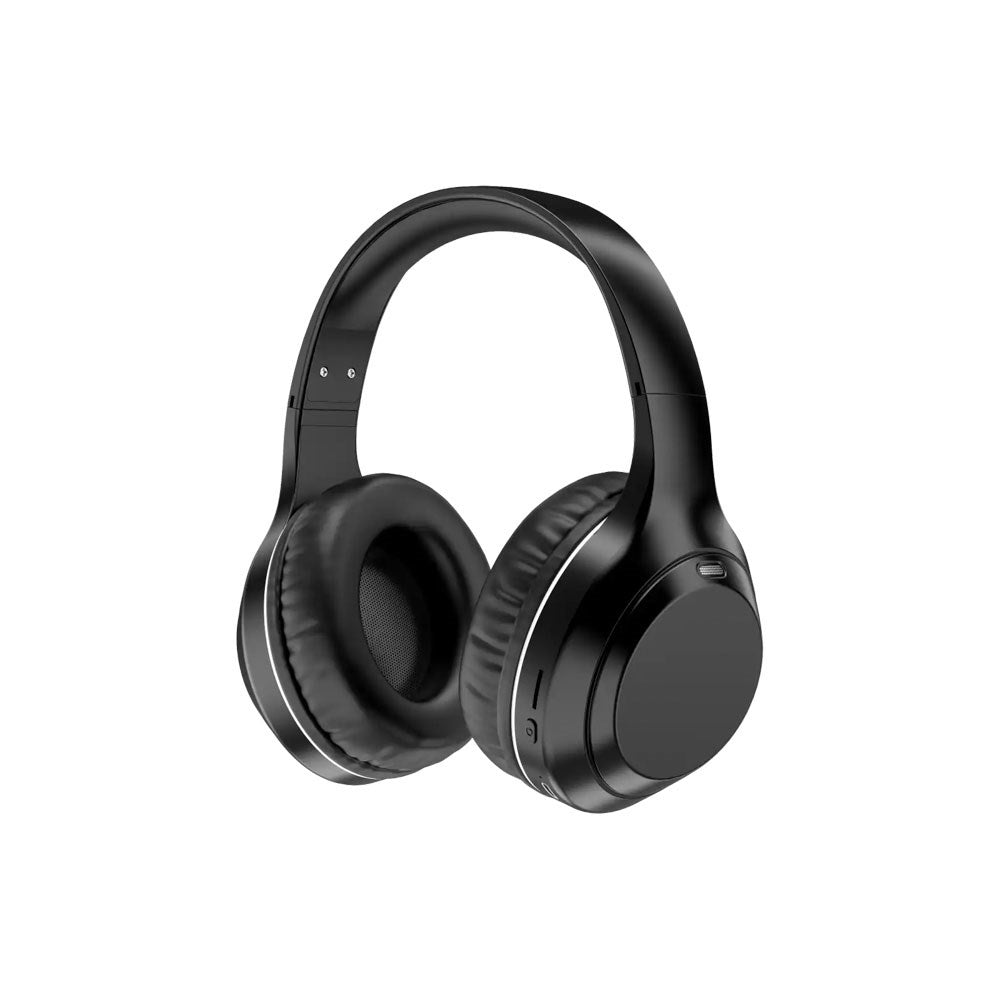 Denver True Wireless Headset with Noise Cancellation - On-Ear - Black
