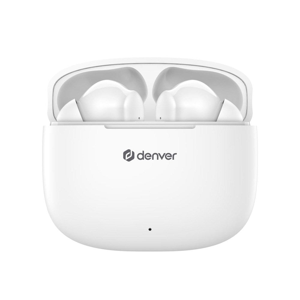 Denver True Wireless Headphones - In-Ear - White