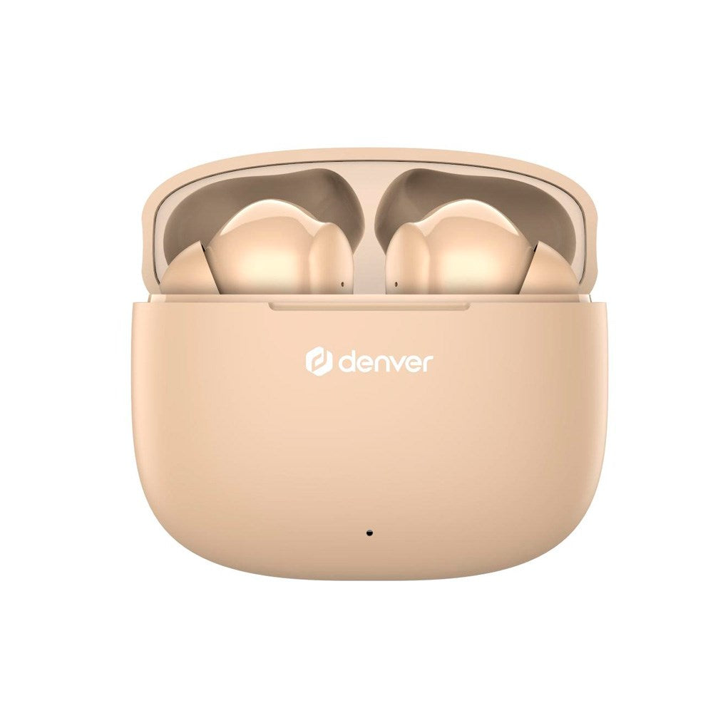 Denver True Wireless Headphones  - In-Ear - Beige