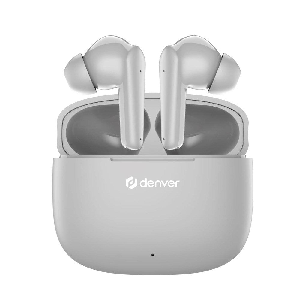 Denver True Wireless Headphones - In-Ear - Grey