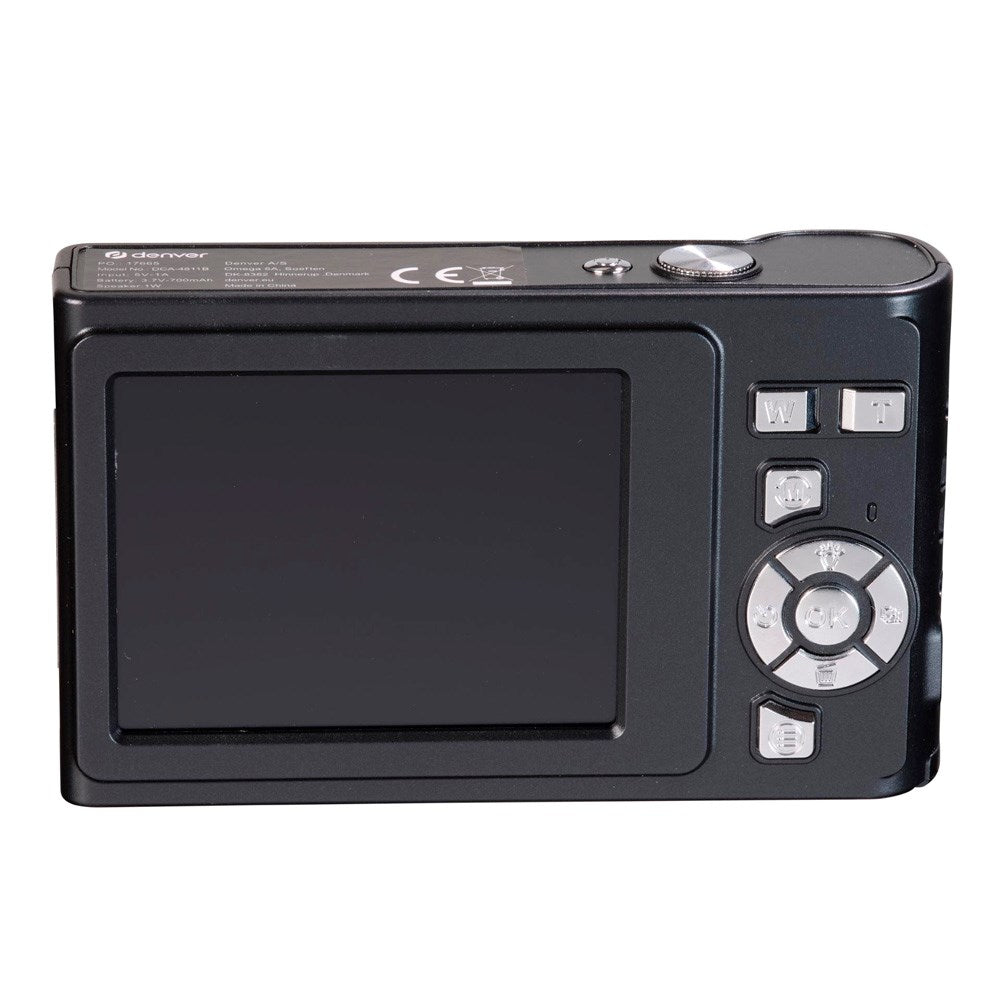 Denver Digital Camera - 5 Megapixel & 2.8" LCD Screen - Black