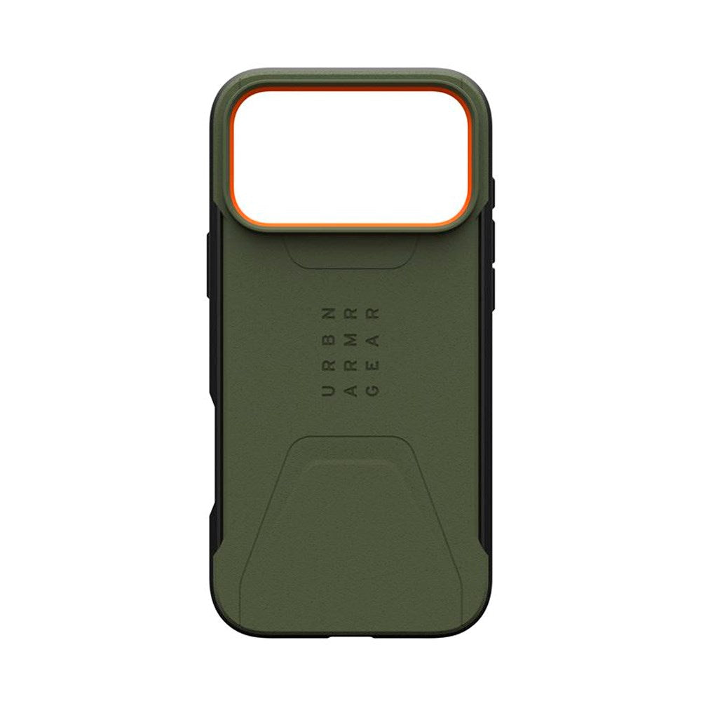 iPhone 17 Pro Max UAG Civilian Case - MagSafe Compatible - Green / Orange