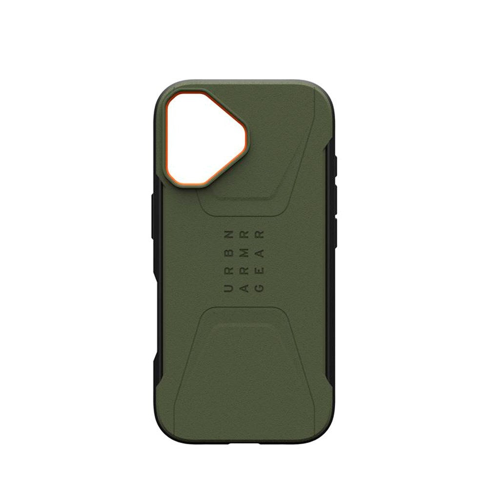 iPhone 17 UAG Civilian Case - MagSafe Compatible - Green / Orange