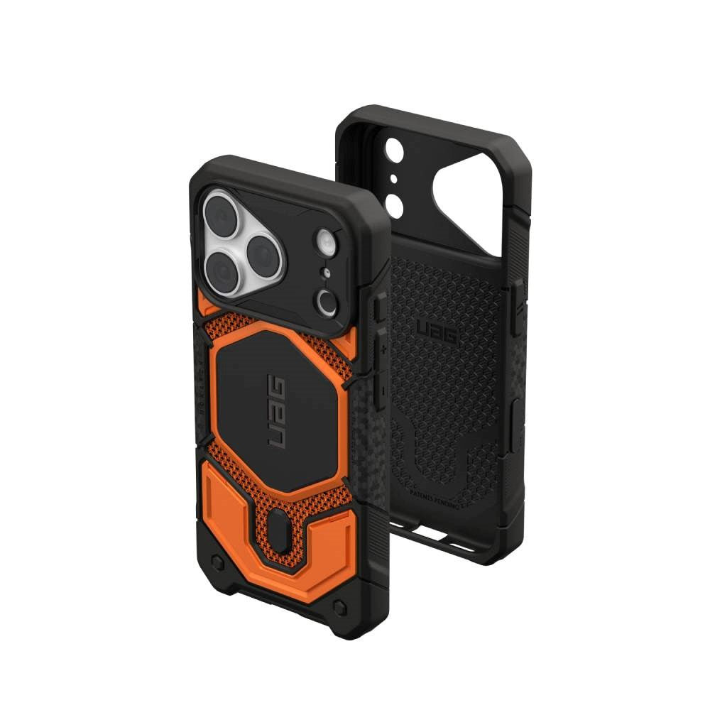 iPhone 18 Pro / 17 Pro UAG Monarch Pro Case - MagSafe Compatible - Kevlar Burnt Orange