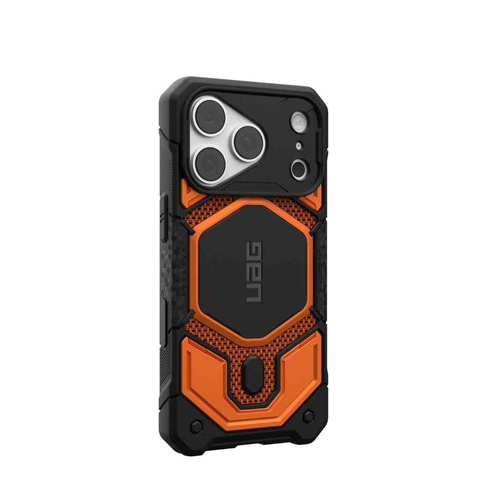 iPhone 18 Pro / 17 Pro UAG Monarch Pro Case - MagSafe Compatible - Kevlar Burnt Orange