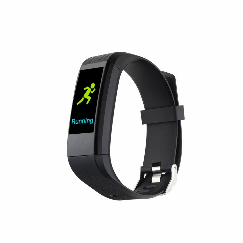 Denver BFH-147 Bluetooth Fitness Smartwatch with Heart Rate Monitor - Black