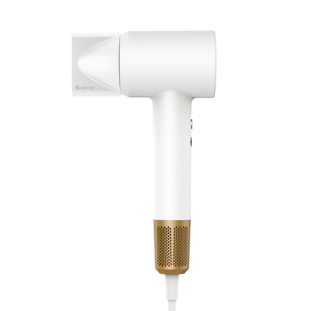 Denver High Speed Hair Dryer with LED Display - White