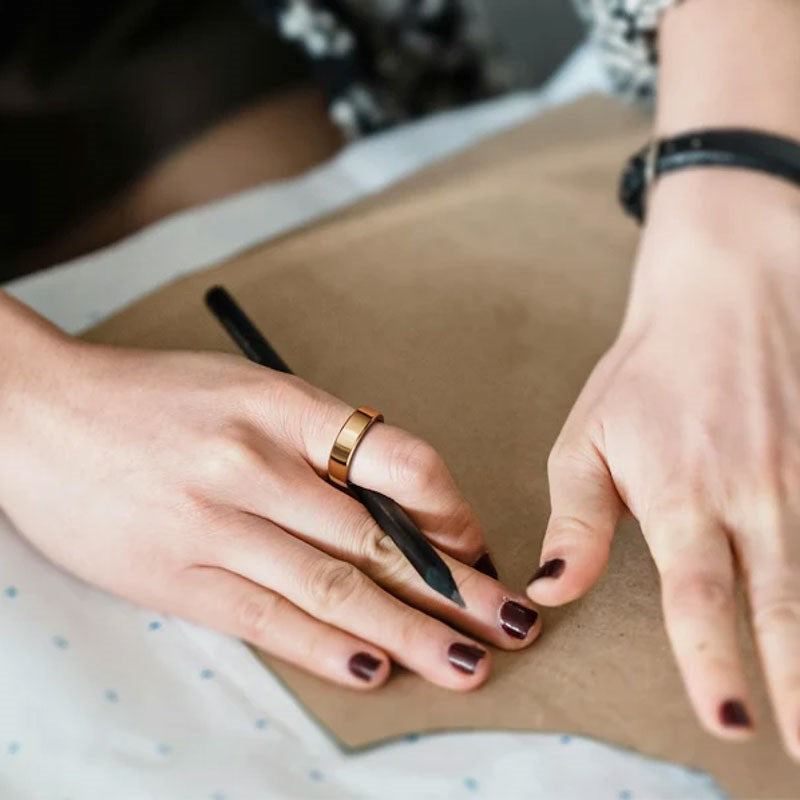 RingConn Gen 2 Smart Ring - Size 14 - Future Silver