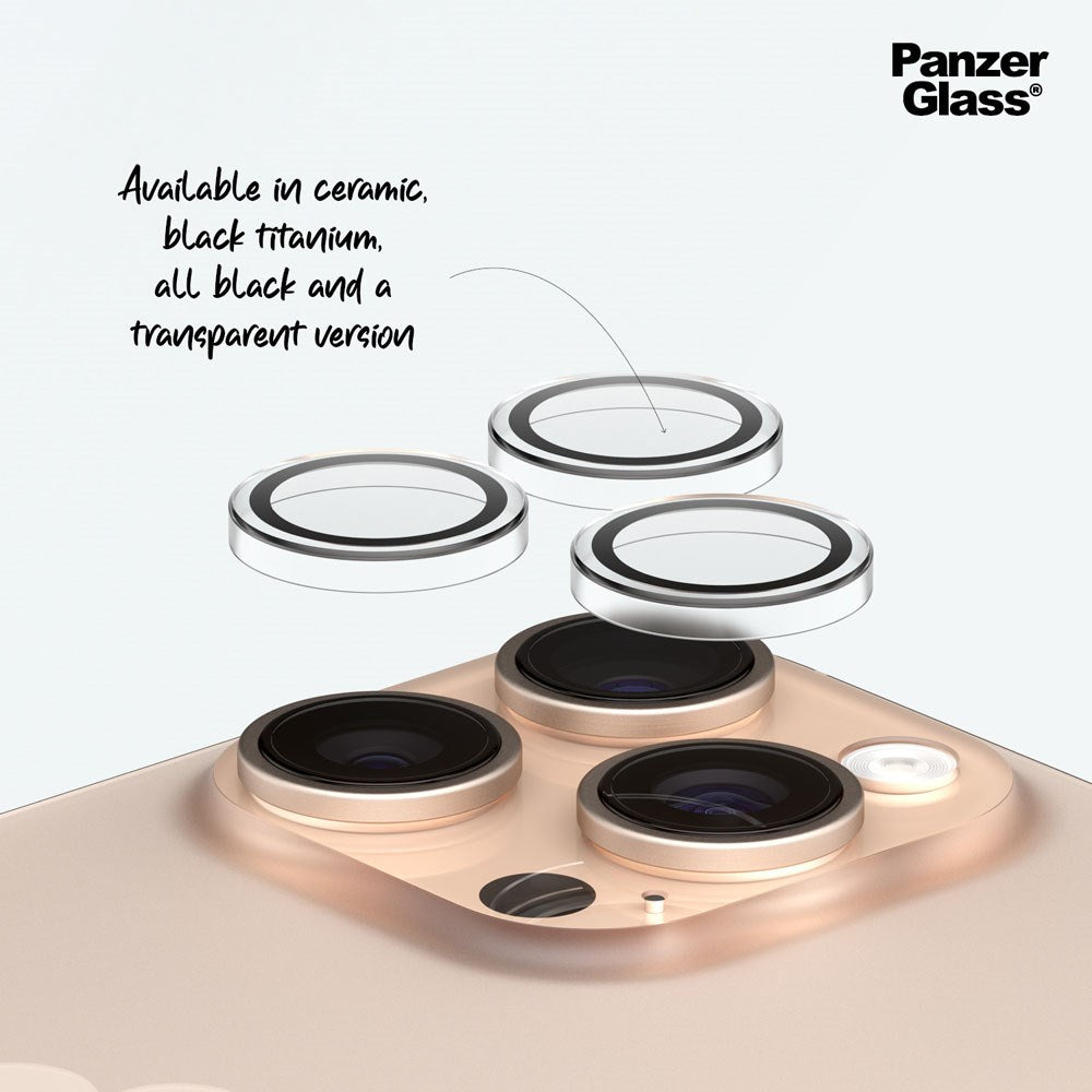 iPhone 16 Pro / 16 Pro Max PanzerGlass Hoops - Camera Protection - Transparent