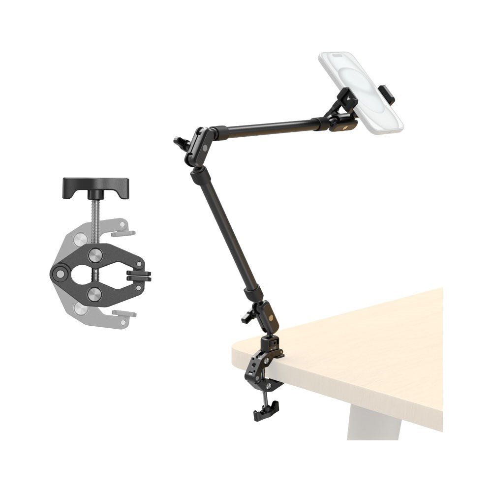 SmallRig 5625 Crab-Shaped Phone Holder for Table - Black