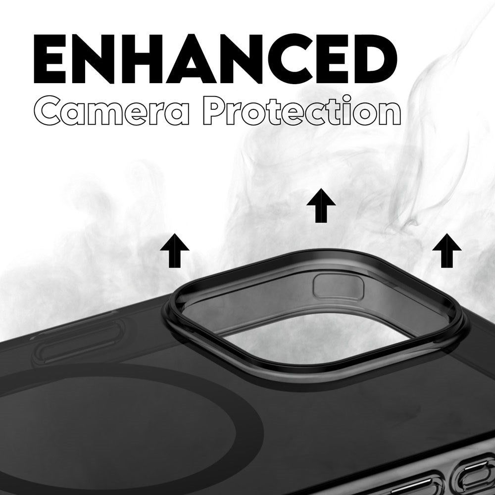 CARE by PanzerGlass iPhone 16 Pro Max FLAGSHIP Urban Combat Case - MagSafe Compatible - Smokey / Black