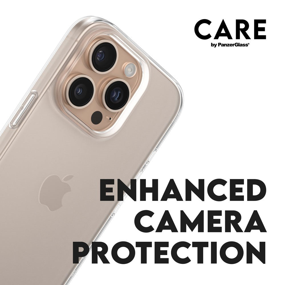 CARE by PanzerGlass iPhone 16 Pro FLAGSHIP Urban Combat Case - Transparent