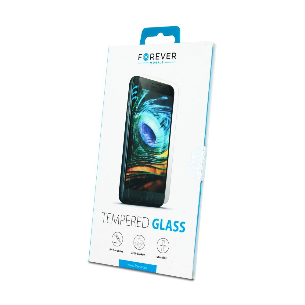 Forever iPhone 12 / 12 Pro Tempered Glass Screen Protector - Case Friendly - Transparent