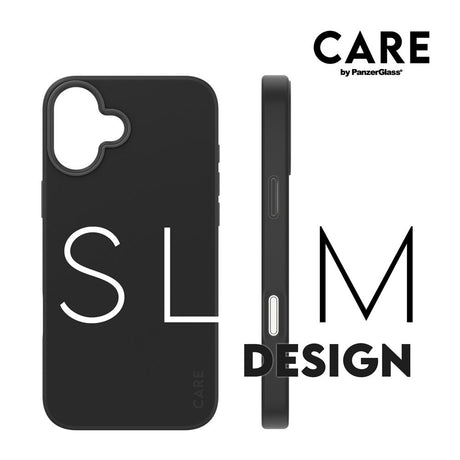 CARE by PanzerGlass iPhone 16 Plus FASHION Fearlessly Fashionable Case - MagSafe Kompatibel - Black