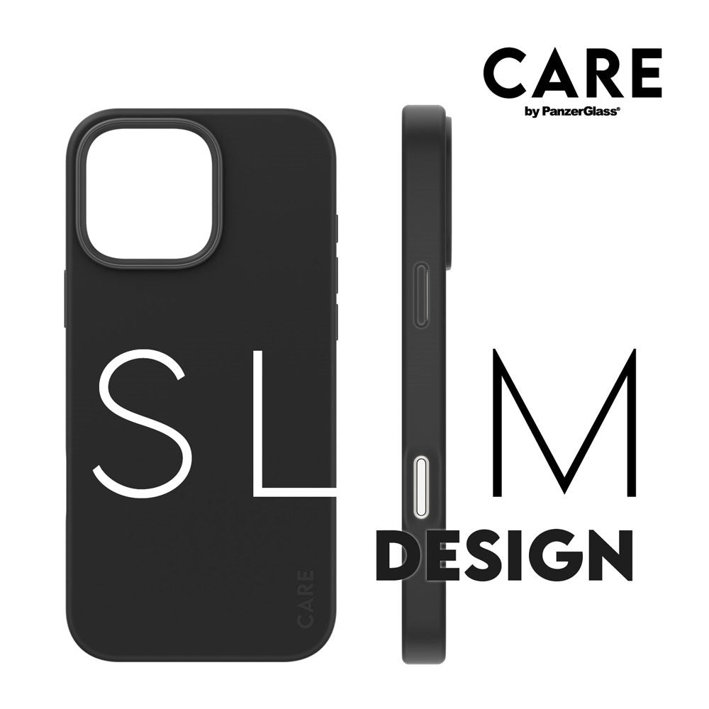 CARE by PanzerGlass iPhone 16 Pro Max FASHION Fearlessly Fashionable Case - MagSafe Kompatibel - Black