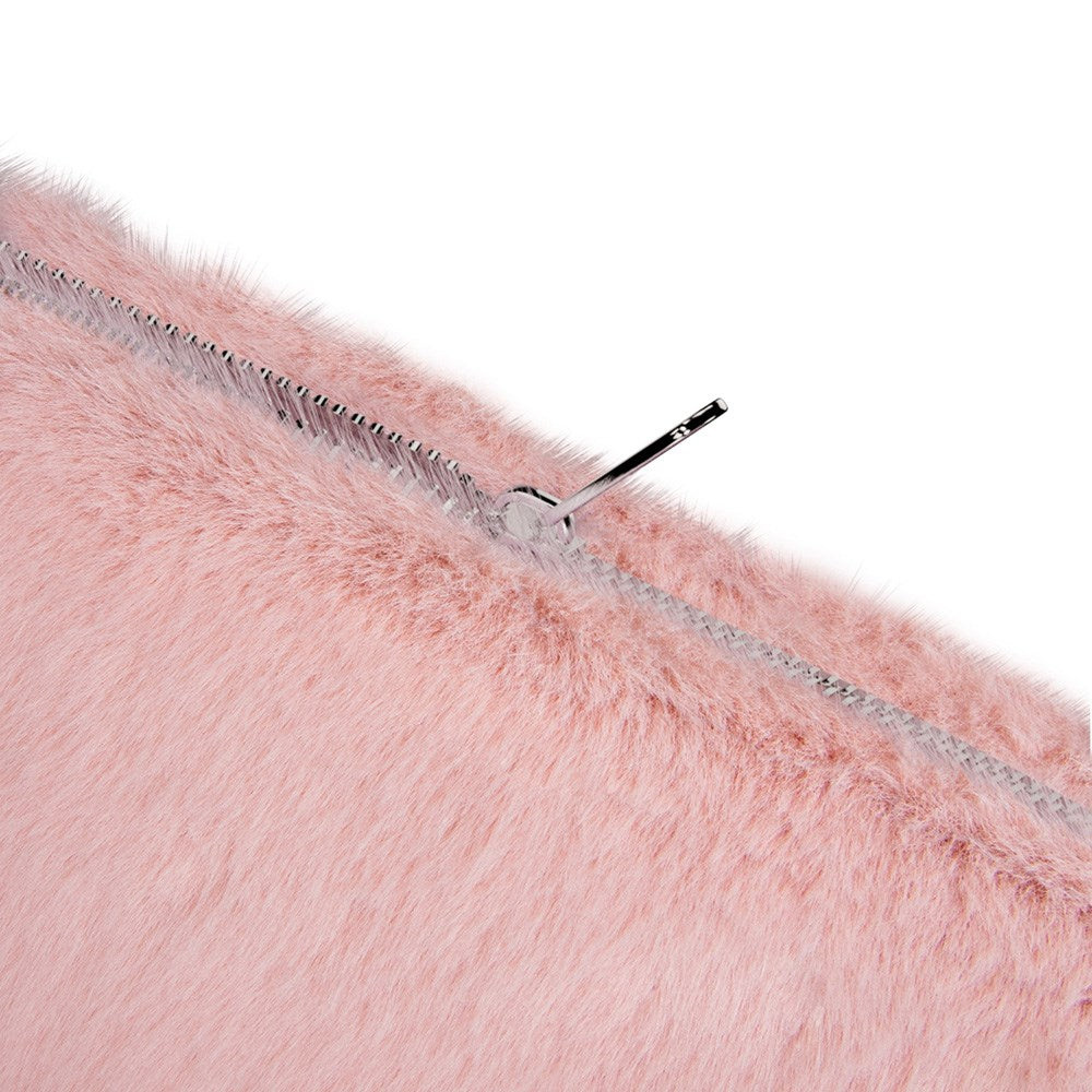 Holdit Faux Fur Sleeve for MacBook / Laptop 14" (34.2 x 24.2cm) - Pink