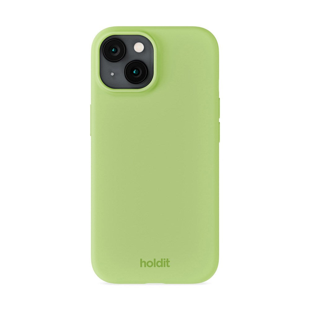 Holdit iPhone 15 Soft Touch Silikone Case - Matcha