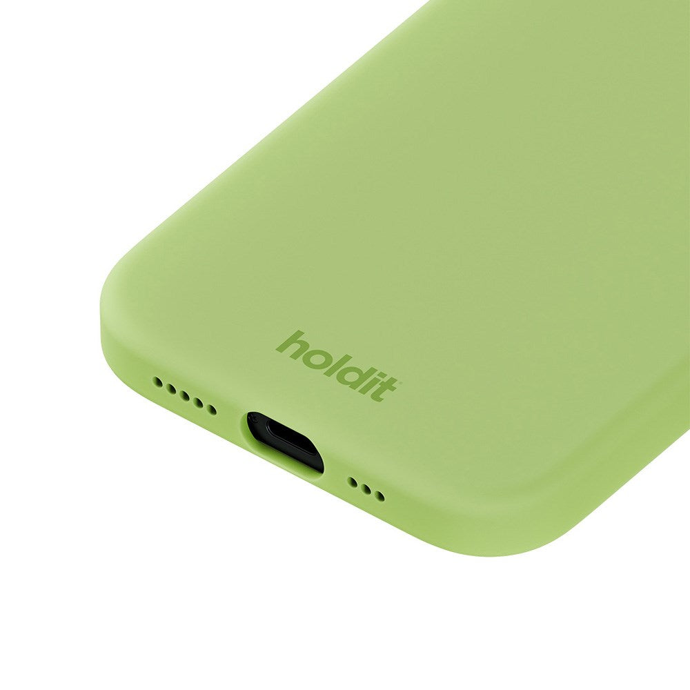 Holdit iPhone 15 Soft Touch Silikone Case - Matcha