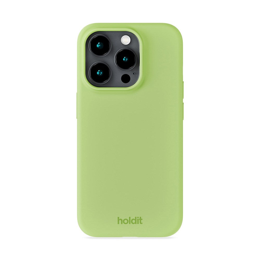 Holdit iPhone 15 Pro Soft Touch Silikone Case - Matcha