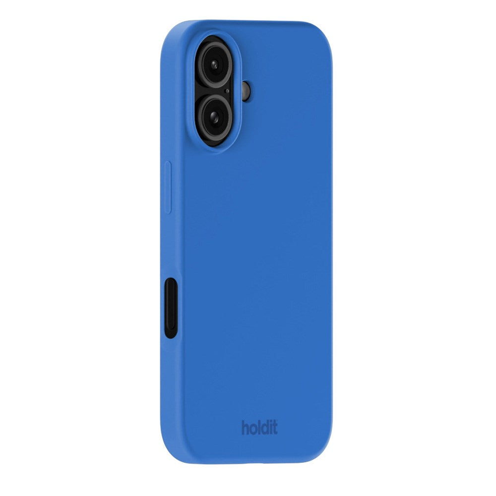 Holdit iPhone 16 Soft Touch Silikone Case - Sky Blue