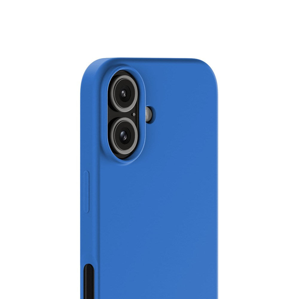 Holdit iPhone 16 Soft Touch Silikone Case - Sky Blue