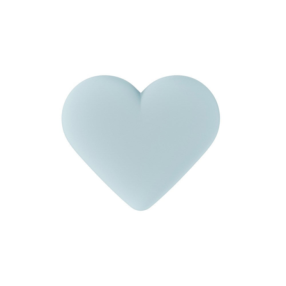 Holdit 3D Silicone Sticker Heart - Mineral Blue