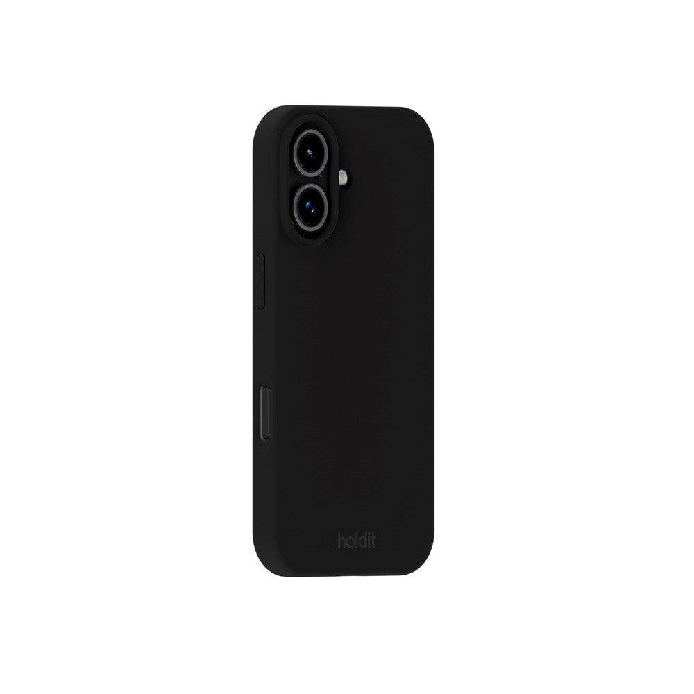 Holdit iPhone 17 Soft Touch Silicone Case - Black