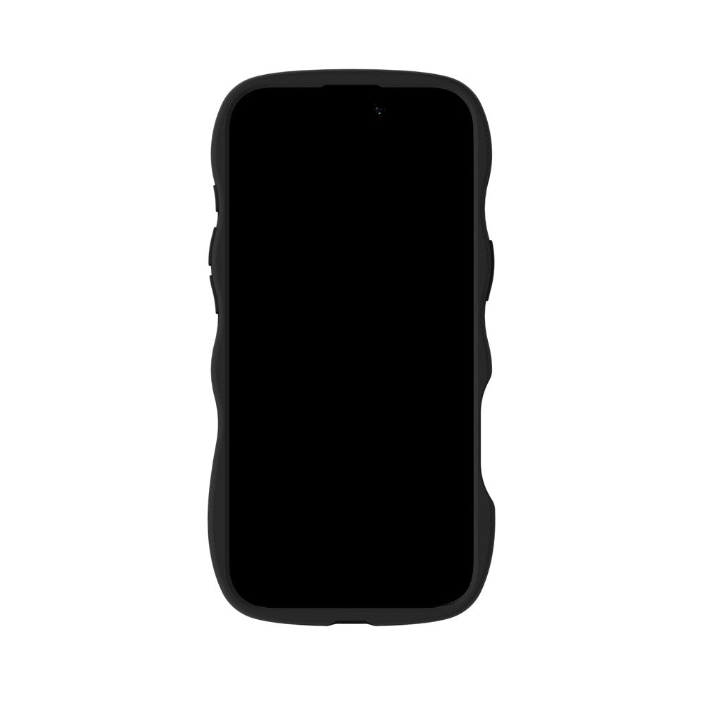 Holdit iPhone Air Wavy Case - Black / Transparent