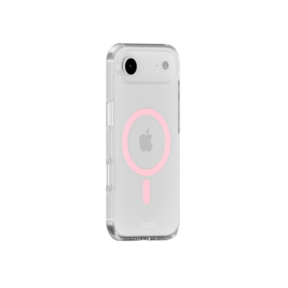 Holdit iPhone Air MagSafe Case - Transparent / Pink
