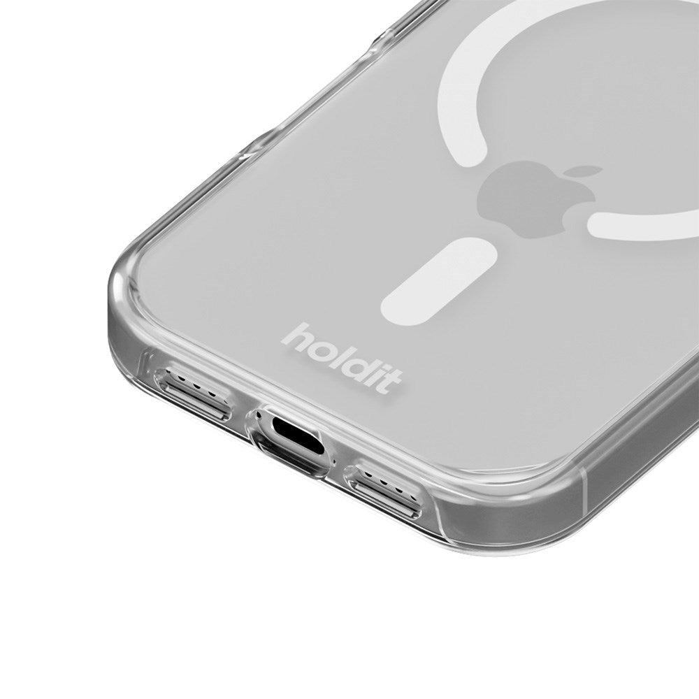 Holdit iPhone 17 Pro MagSafe Case - Transparent / White