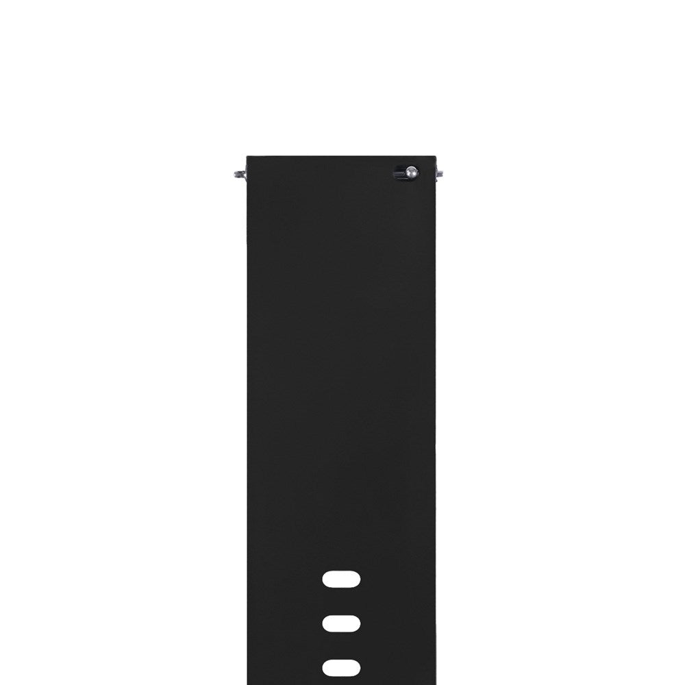 Universal Holdit Silicone Watch Strap with Metal Buckle (20mm) - Black