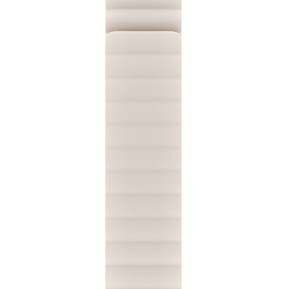 Apple Watch (38/40/SE/41/42mm) Holdit Silicone Magnet Watch Strap - Light Beige / Beige